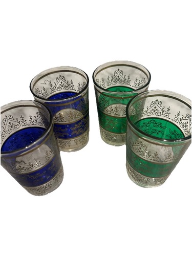 Moroccan tea glasses set - glasses,,