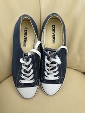 Converse All Star Shoes Women UK Size 5 navy blue Low Top Canvas Casual Sneaker 