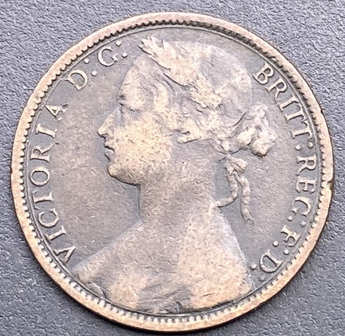 Victoria 1874h penny coin - victoria,