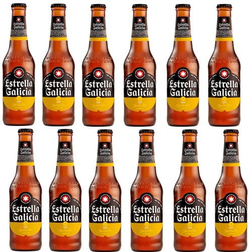 12x estrella galicia - galicia, gluten