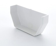 Hunter 114mm Square Flow Gutter & 65mm Down Pipe Fittings in White