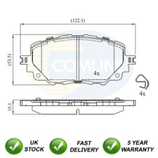 Brake Pads Set Front SJR Fits