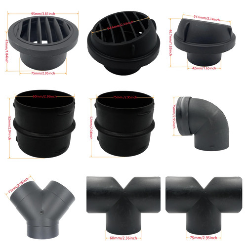 Diesel heater ducting - heater,