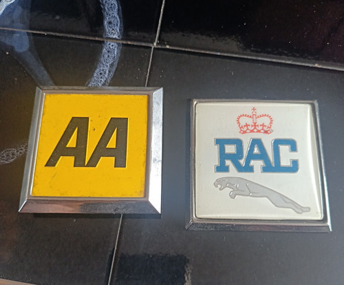 Vintage car badges - vintage, &