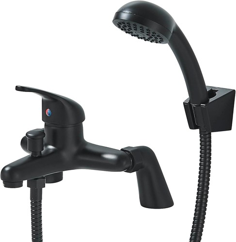 Bathroom sink taps black with - sink,
