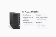 Prodesk mini 400 core - hp, g3