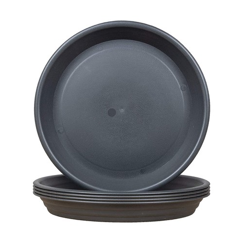 Pack 14cm gray plastic plant - gray,