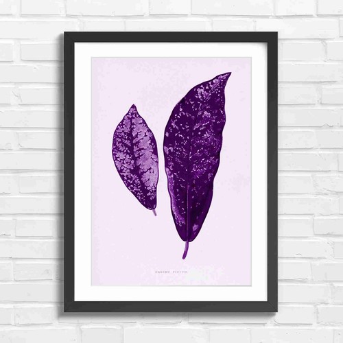 Vintage croton leaves - vintage,