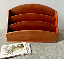 VINTAGE 1950s MAHOGANY WOODEN