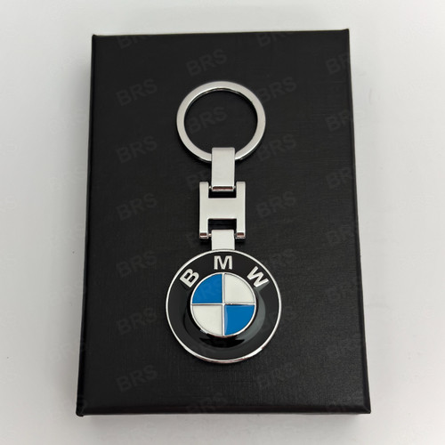 Bmw keyring metal blue black - keyring,