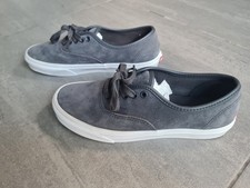 Vans Authentic Grey suede 8uk