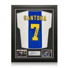 Eric Cantona Signed Manchester