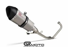 Full Exhaust System for Yamaha YBR 125 2005-2017 GRmoto Carbon Titanium