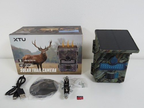 Xtu solar trail camera - solar,
