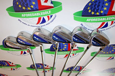 Used Cobra FLY XL Iron Set 6-PW + SW Cobra XL Steel Shafts Regular Flex