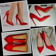 RED Patent 5 Inch Stiletto