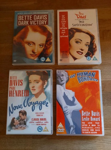 Dvd bette davis classic - x4,
