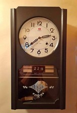 Zetron Vintage Flip Clock Made In Korea Working Order Retro Collectable