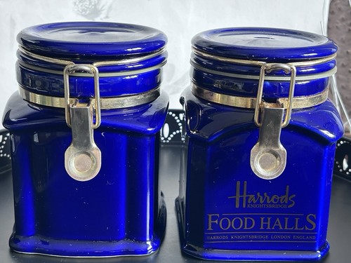 Vintage cobalt blue storage - cobalt,