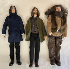 HARRY POTTER FIGURE BUNDLE SEVERUS SNAPE SIRIUS BLACK  & RUBEUS HAGRID MATTEL