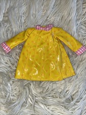 Cute Lalaloopsy Yellow Spotty Raincoat Mac Rain Coat (D)