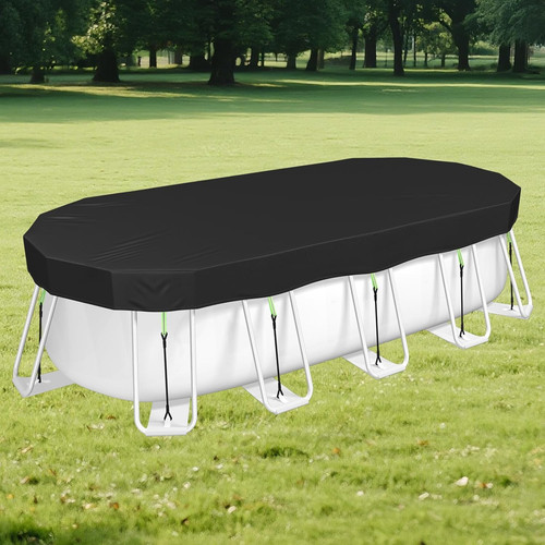 18ft oval pool cover - x,