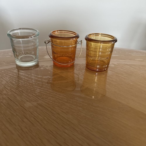 Yankee candle glass - yankee,