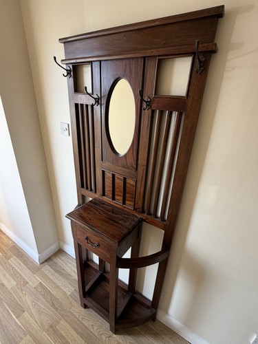 Antique solid wood hallway - antique,
