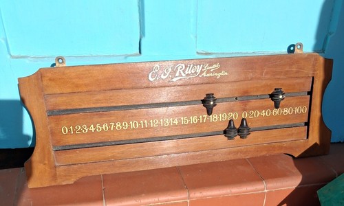 Antique billiard billiards - antique,