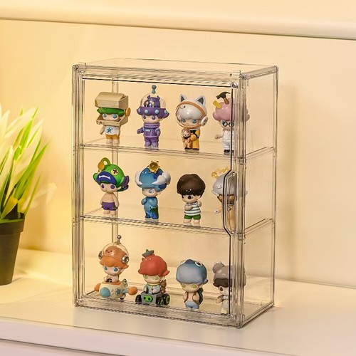 Tier plastic display cabinet - plastic,