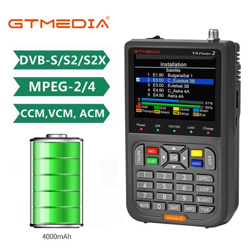 Gtmedia dvb s2 - gtmedia, v8