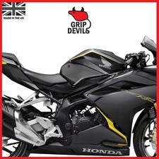 Grip Devils Tank Grips: Honda CBR250RR 2017-2020 Clear