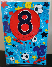 Boys 8th BIRTHDAY GREETING