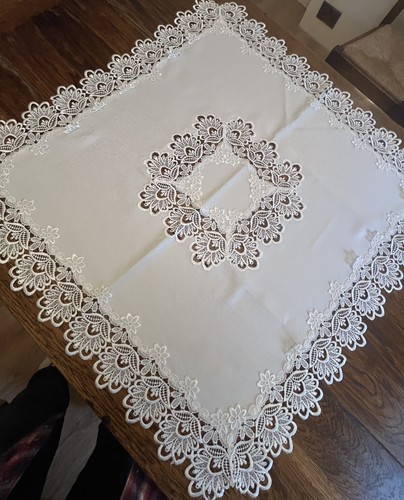 White heavy polyester - white,