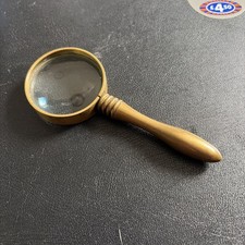 Vintage Solid Brass Magnifying