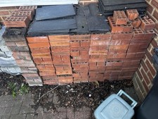 Red Pavers (~900) And Gray