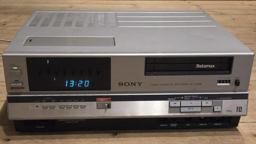 Vintage sony betamax c6ub - sony, sl-c6ub