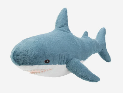 55cm ikea blahaj shark - ikea, soft