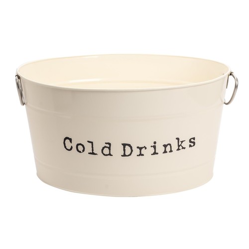Large drinks bucket vintage - drinks,
