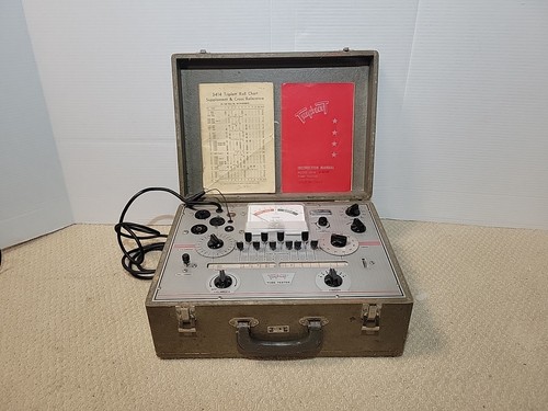 Triplett 3414 tube tester - tester,