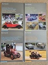 BONHAMS CAR AUCTION CATALOGUE X 4 2006