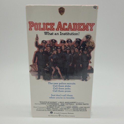Police academy vhs 1990 comedy - police,