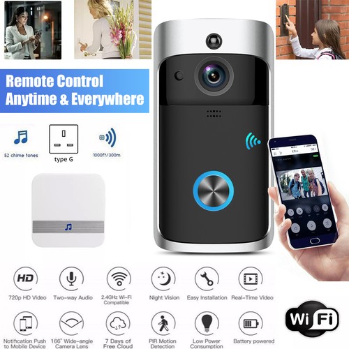 Wireless wifi video doorbell - wifi,