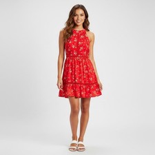 Sunday Mi Amor Red Floral Mini