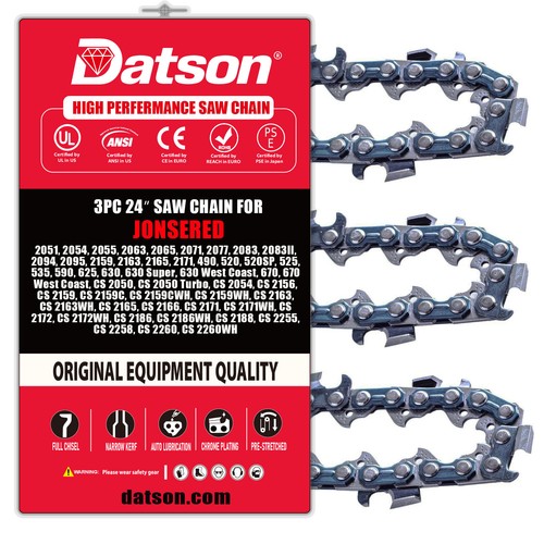 3pack chainsaw chain - 3pack,24",