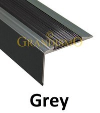 Aluminium stair nosing edge - aluminium,