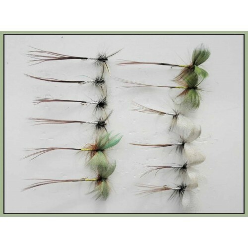 Barbless mayflies for fly - barbless,