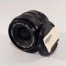 Canon FD 28mm f/2.8 Lens Made