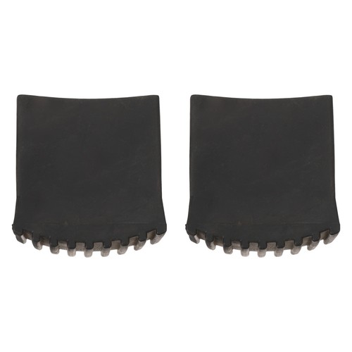 2pcs black rubber - 2pcs,
