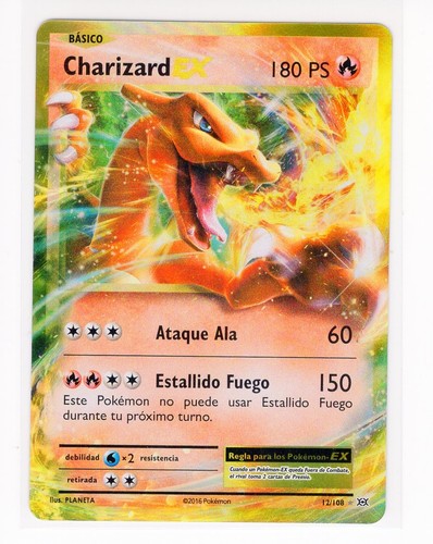 Esp spanish charizard - spanish, ex